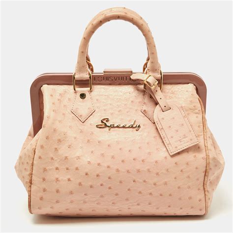 louis vuitton ostrich speedy